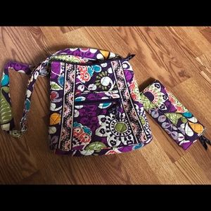 Vera Bradley purse/wallet set
